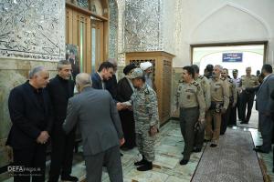 تصاویر/ مراسم گرامیداشت اربعین شهید «حسین امیرعبداللهیان» 