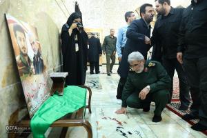 تصاویر/ مراسم گرامیداشت اربعین شهید «حسین امیرعبداللهیان» 