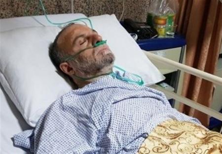 پیام انتخاباتی جانبازمصطفی پرکره از روی تخت بیمارستان