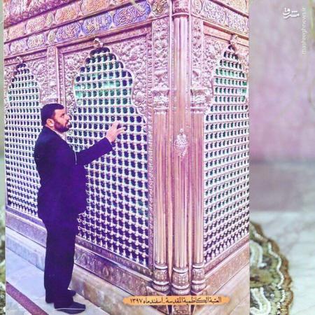 تصویری دیده نشده از شهید سید مهدی موسوی در کاظمین