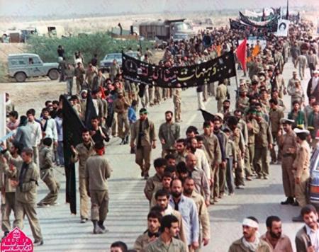 فیلم/عزاداری رزمندگان قبل از عملیات بیت المقدس