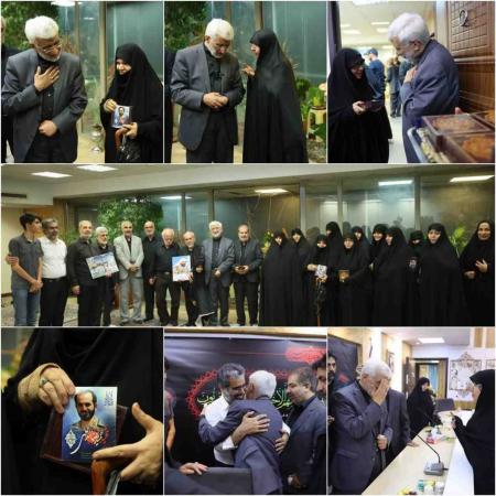 دکتر جلیلی از خانواده شهدا و ایثارگران حامی خود در انتخابات قدردانی کرد