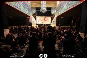عزاداری جانبازان شهرک شاهد در عاشورای حسینی