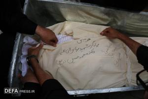 تصاویر/ تشییع و تدفین پیکر دانشجوی جهادگر«محمدحسین دریس» در قم