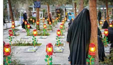 بوی بهشت در مزار شهدا می پیچد