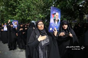 تشییع باشکوه پیکر شهید اسماعیل هنیه در تهران/فیلم و تصاویر