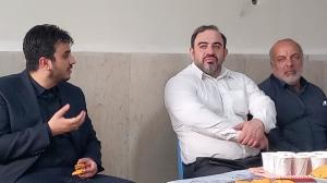 دیدار مدیر ورزشی بنیادشهید با ورزشکاران باشگاه جانبازان شهید