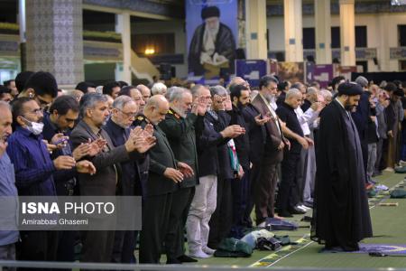  بزرگداشت شهید هنیه در مصلی/تصاویر