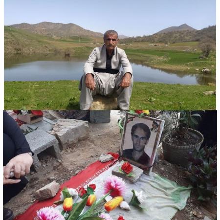 پدر شهید ترور مریوانی آسمانی شد