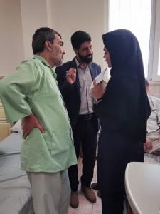 شورای مشاوران وزرا به عیادت جانبازان رفتند 
