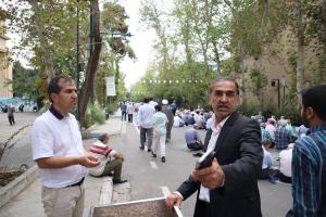 شور و حال حضور در میعادگاه نور...