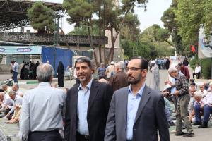 شور و حال حضور در میعادگاه نور...