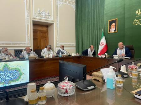 تشکل‌های ایثارگران با رئیس مجلس شورای اسلامی دیدار کردند