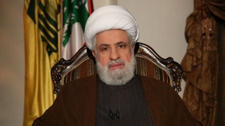 شیخ نعیم قاسم: ذره‌ای از مواضع شهید نصرالله کوتاه نخواهیم آمد