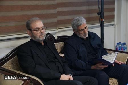 حضور سردار قاآنی در دفتر حزب‌الله در تهران/تصاویر