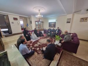 دیدارمدیران و کارکنان بانک توسعه صادرات با خانواده شهدا 