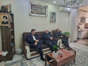 دیدارمدیران و کارکنان بانک توسعه صادرات با خانواده شهدا 