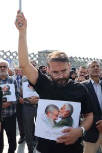 گزارش مصور از تشییع سردار شهید نیل‌فروشان