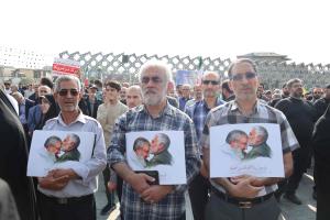 گزارش مصور از تشییع سردار شهید نیل‌فروشان