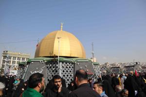 گزارش مصور از تشییع سردار شهید نیل‌فروشان