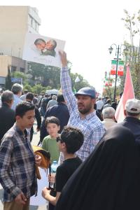 گزارش مصور از تشییع سردار شهید نیل‌فروشان