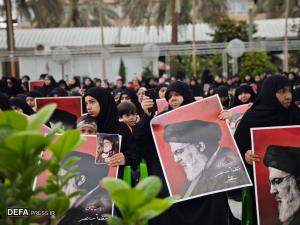 اربعین سید مقاومت شهید سید حسن نصرالله در بین الحرمین