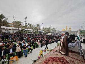 اربعین سید مقاومت شهید سید حسن نصرالله در بین الحرمین