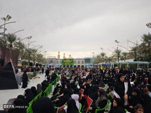 اربعین سید مقاومت شهید سید حسن نصرالله در بین الحرمین