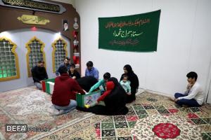 مراسم وداع با پیکر شهید «حامد جندقی»