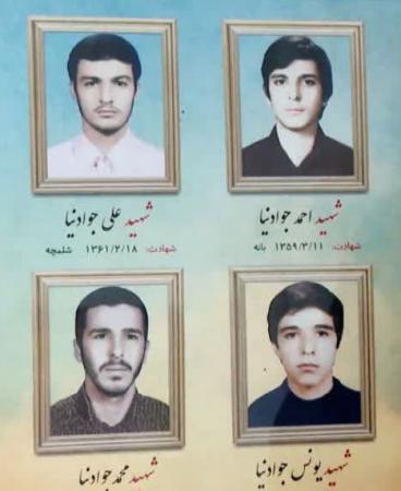 مادر چهار شهید انقلاب و دفاع مقدس به فرزندانش پیوست