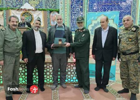 برگزاری مراسم سالگرد شهادت حاج‌قاسم سلیمانی در مسجد جامع کاشانک 