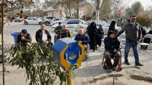 مراسم بدرقه و تدفین دایی بهمن نخاعی‌ها برگزار شد