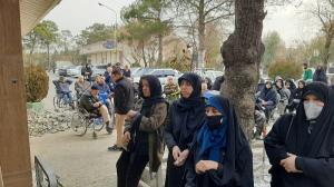 مراسم بدرقه و تدفین دایی بهمن نخاعی‌ها برگزار شد
