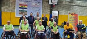 مسابقات جام دهه فجر بسکتبال با ویلچر جانبازان برگزار شد