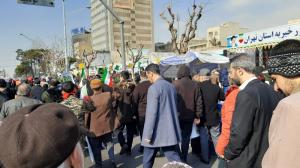 خلق حماسه ای جدید در فجر چهل و ششم با حضور جان‌برکفان میهن/تصاویر