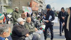 خلق حماسه ای جدید در فجر چهل و ششم با حضور جان‌برکفان میهن/تصاویر