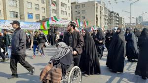 خلق حماسه ای جدید در فجر چهل و ششم با حضور جان‌برکفان میهن/تصاویر
