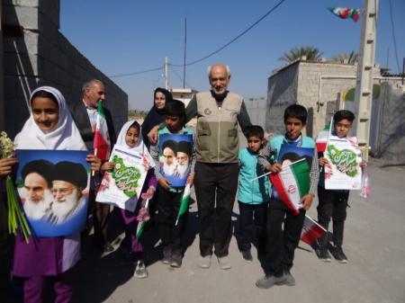 فجرانه گروه جهادی ایثارگران بدون مرز بوشهر