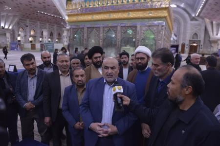 تجدید میثاق گروهی از مهاجران افغانستانی با آرمان‌های حضرت امام خمینی