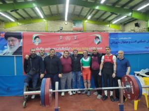 اختتامیه مسابقات کشوری وزنه‌برداری ایثارگران در مازندران برگزار شد