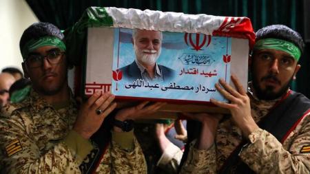 تشییع پیکر مطهر شهید مصطفی عبداللهی با حضور باشکوه مردم 