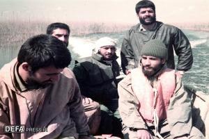 صلابت شهید «عباس کریمی» در تداوم راه همرزمان شهیدش/فیلم وعکس