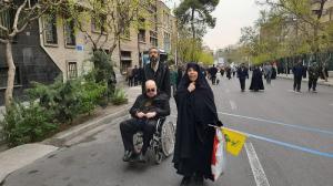 پای قدس ایستادن زیر بوسه‌های باران!/تصاویر