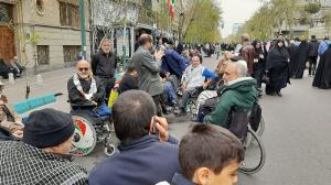 پای قدس ایستادن زیر بوسه‌های باران!/تصاویر