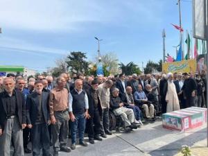 جانباز ۷۰درصد آملی به هم‌رزمان شهیدش پیوست