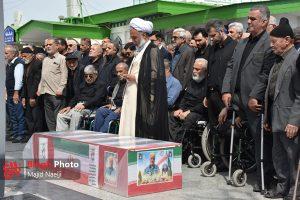 جانباز ۷۰درصد آملی به هم‌رزمان شهیدش پیوست