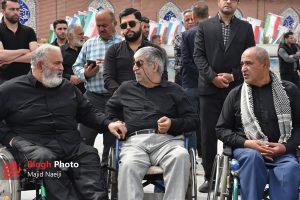جانباز ۷۰درصد آملی به هم‌رزمان شهیدش پیوست