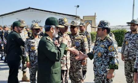  بازدید سردار حاجی‌زاده از پدافند هوایی جنوب‌شرق