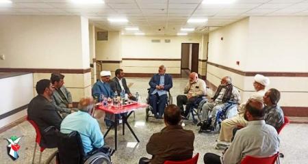  بازدیدسرپرست موسسه ایثار از مرکز توانبخشی ایثار قم