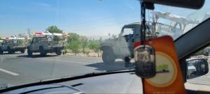مشارکت جانبازان  در مراسم  رژه روز ارتش